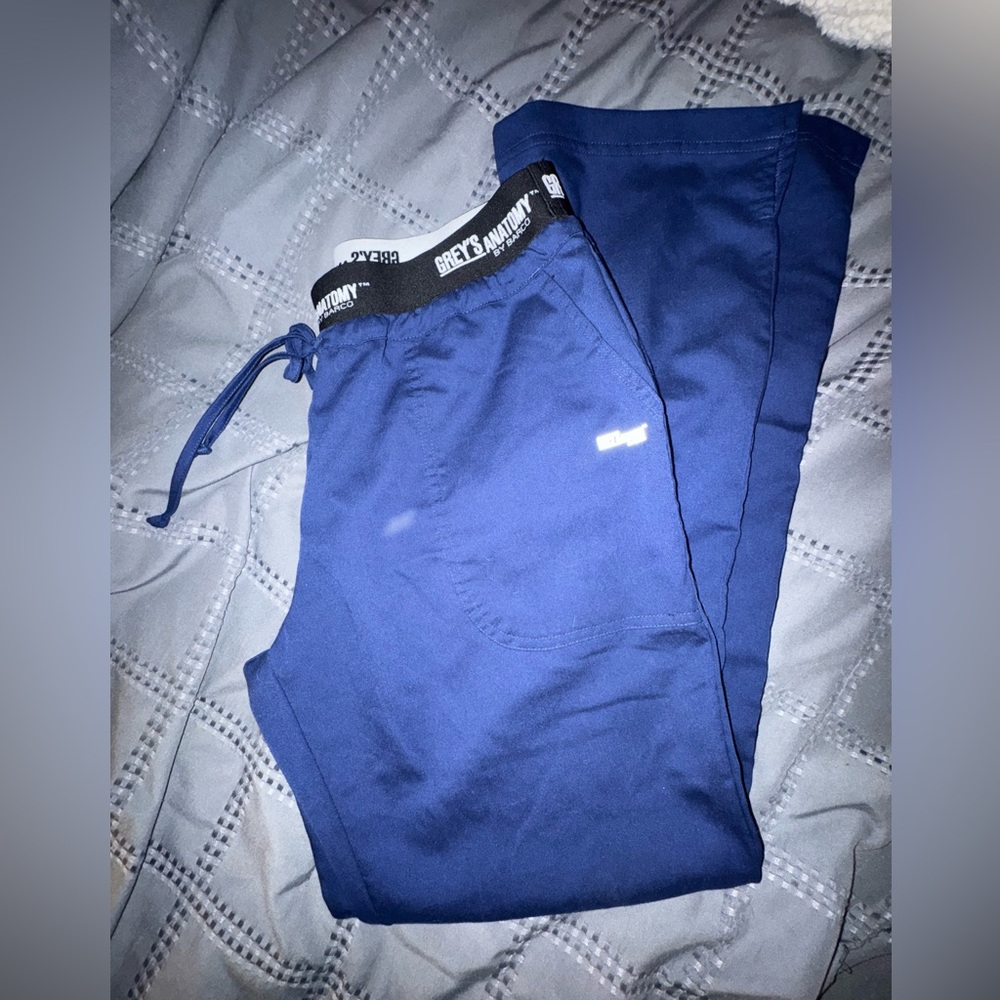 Grey's Anatomy by Barco Active Scrub Pants Medium in Indigo